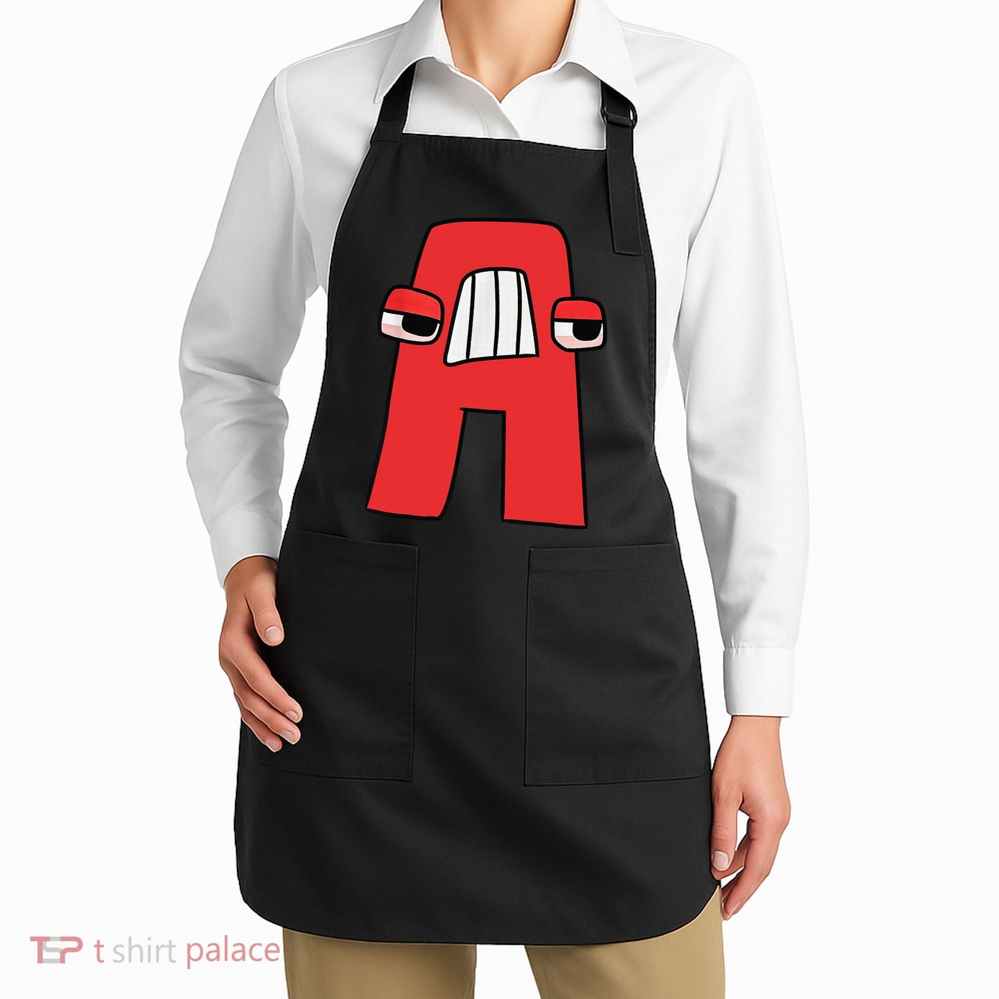 Villain Letter Abc Costume Boys Matching Evil Alphabet Lore Apron