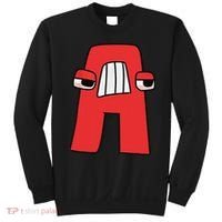 Villain Letter Abc Costume Boys Matching Evil Alphabet Lore Sweatshirt thumb 0