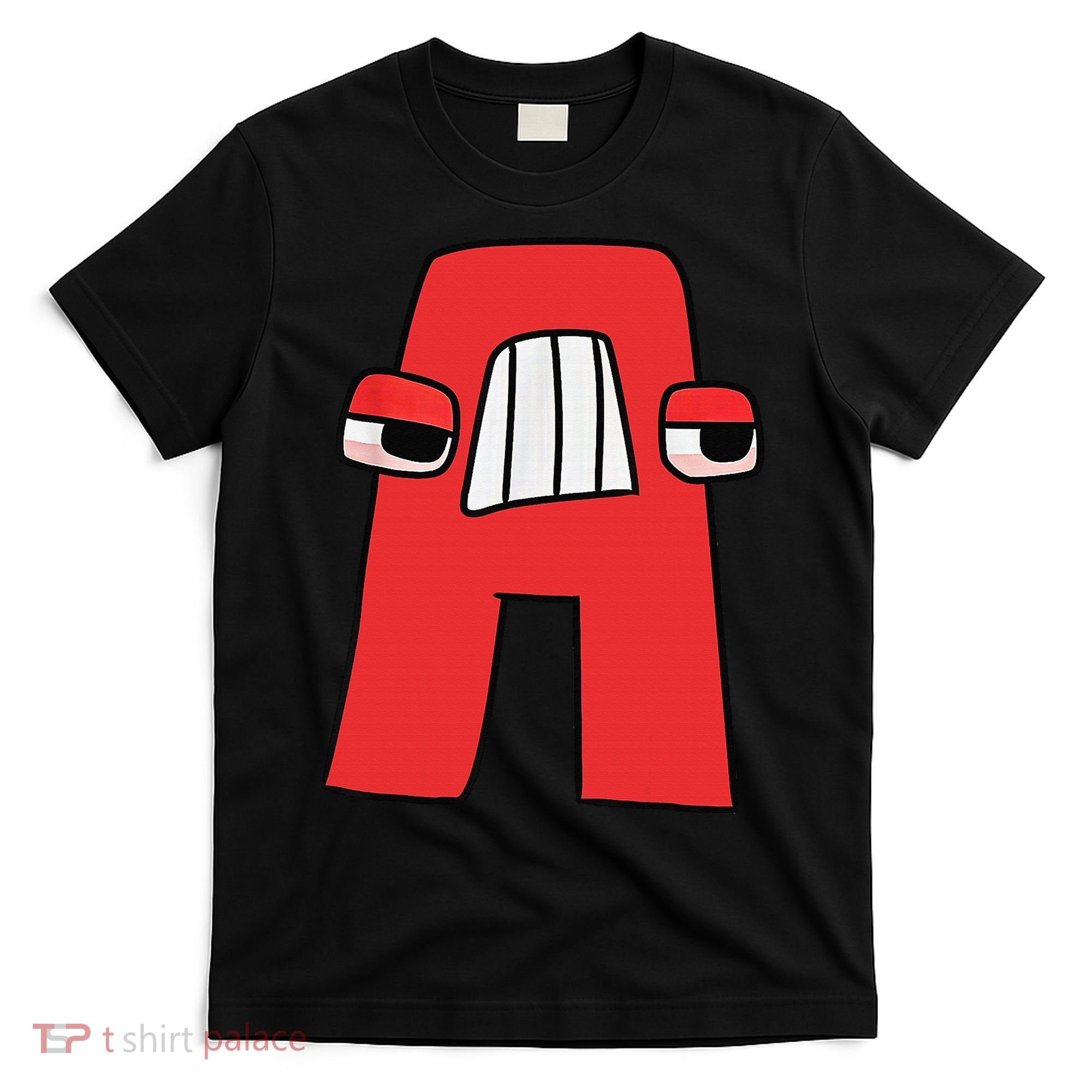 Villain Letter Abc Costume Boys Matching Evil Alphabet Lore T-Shirt