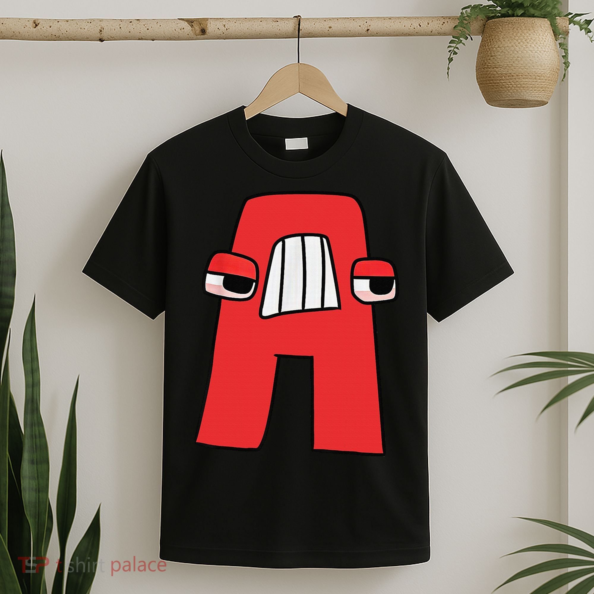 Villain Letter Abc Costume Boys Matching Evil Alphabet Lore T-Shirt