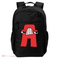 Villain Letter Abc Costume Boys Matching Evil Alphabet Lore Backpack thumb 0