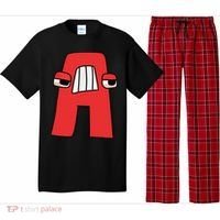 Villain Letter Abc Costume Boys Matching Evil Alphabet Lore Pajama Set thumb 0