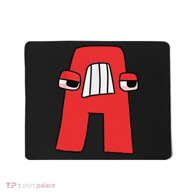 Villain Letter Abc Costume Boys Matching Evil Alphabet Lore Mousepad