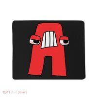Villain Letter Abc Costume Boys Matching Evil Alphabet Lore Mousepad thumb 0
