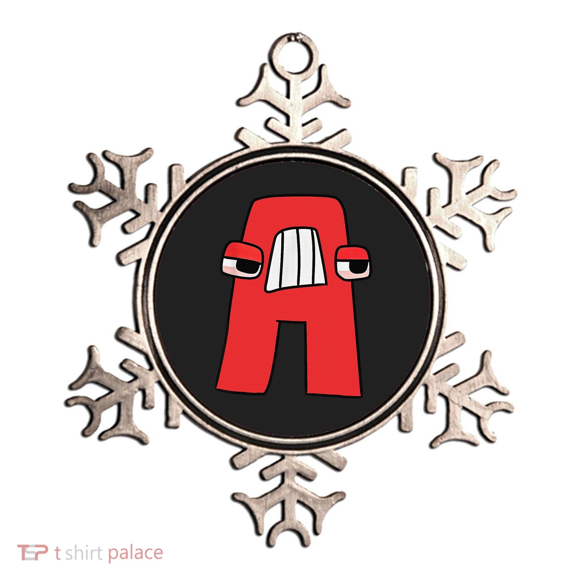 Villain Letter Abc Costume Boys Matching Evil Alphabet Lore Ornament