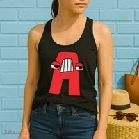 Villain Letter Abc Costume Boys Matching Evil Alphabet Lore Women's Tank Top thumb 2