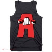 Villain Letter Abc Costume Boys Matching Evil Alphabet Lore Tank Top thumb 0