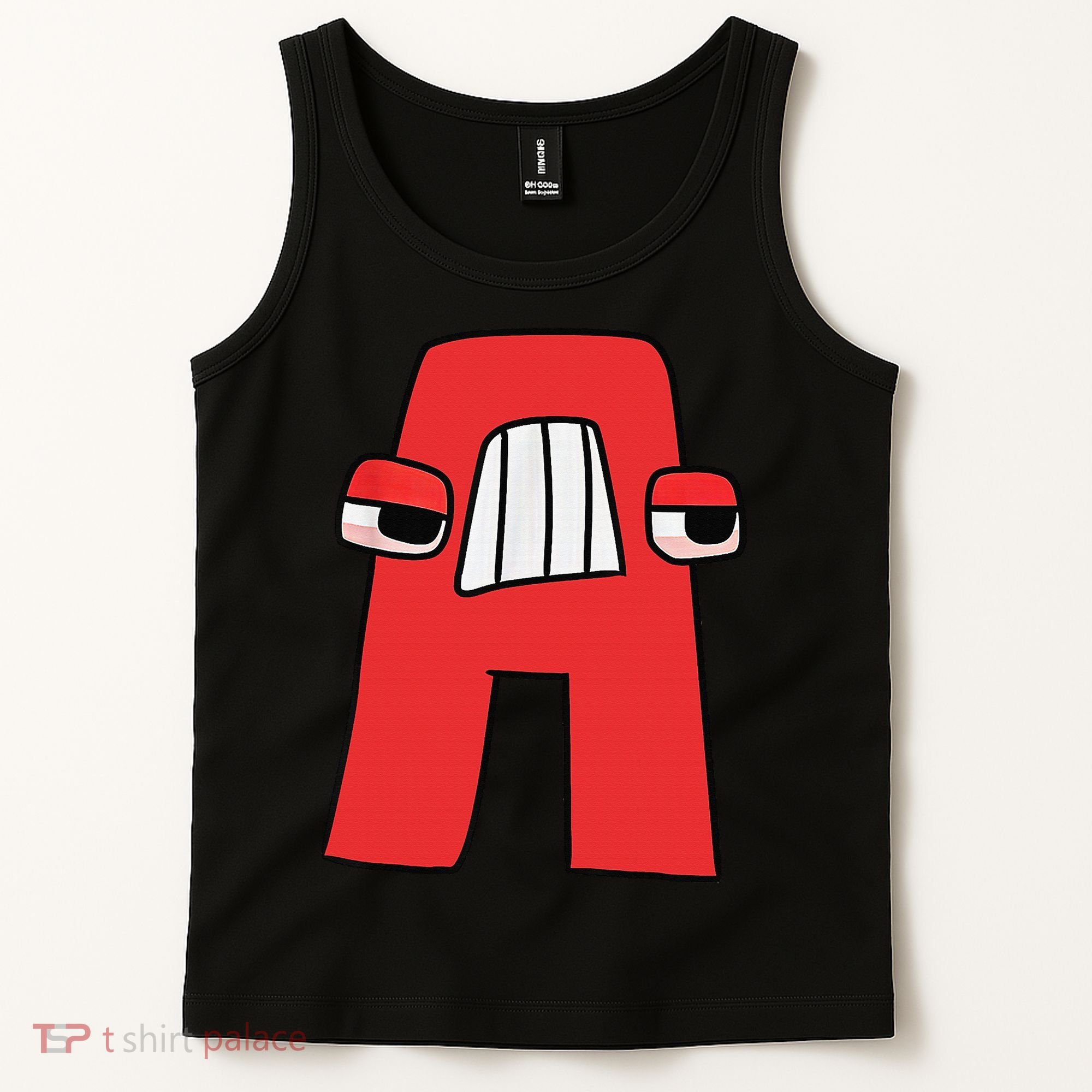 Villain Letter Abc Costume Boys Matching Evil Alphabet Lore Tank Top
