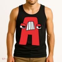 Villain Letter Abc Costume Boys Matching Evil Alphabet Lore Tank Top thumb 3