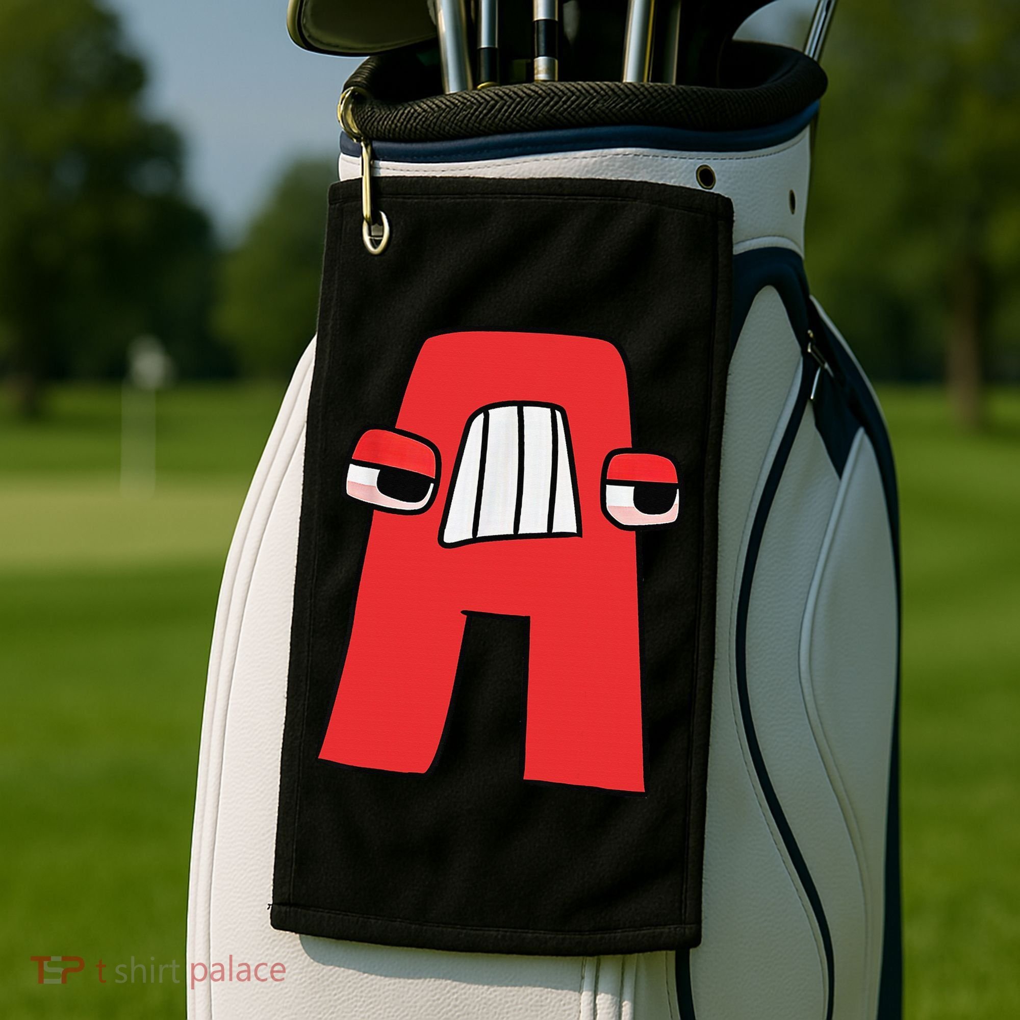 Villain Letter Abc Costume Boys Matching Evil Alphabet Lore Golf Towel