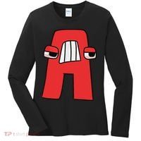 Villain Letter Abc Costume Boys Matching Evil Alphabet Lore Women's Long Sleeve Shirt thumb 0