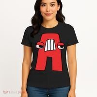 Villain Letter Abc Costume Boys Matching Evil Alphabet Lore Women's T-Shirt thumb 4