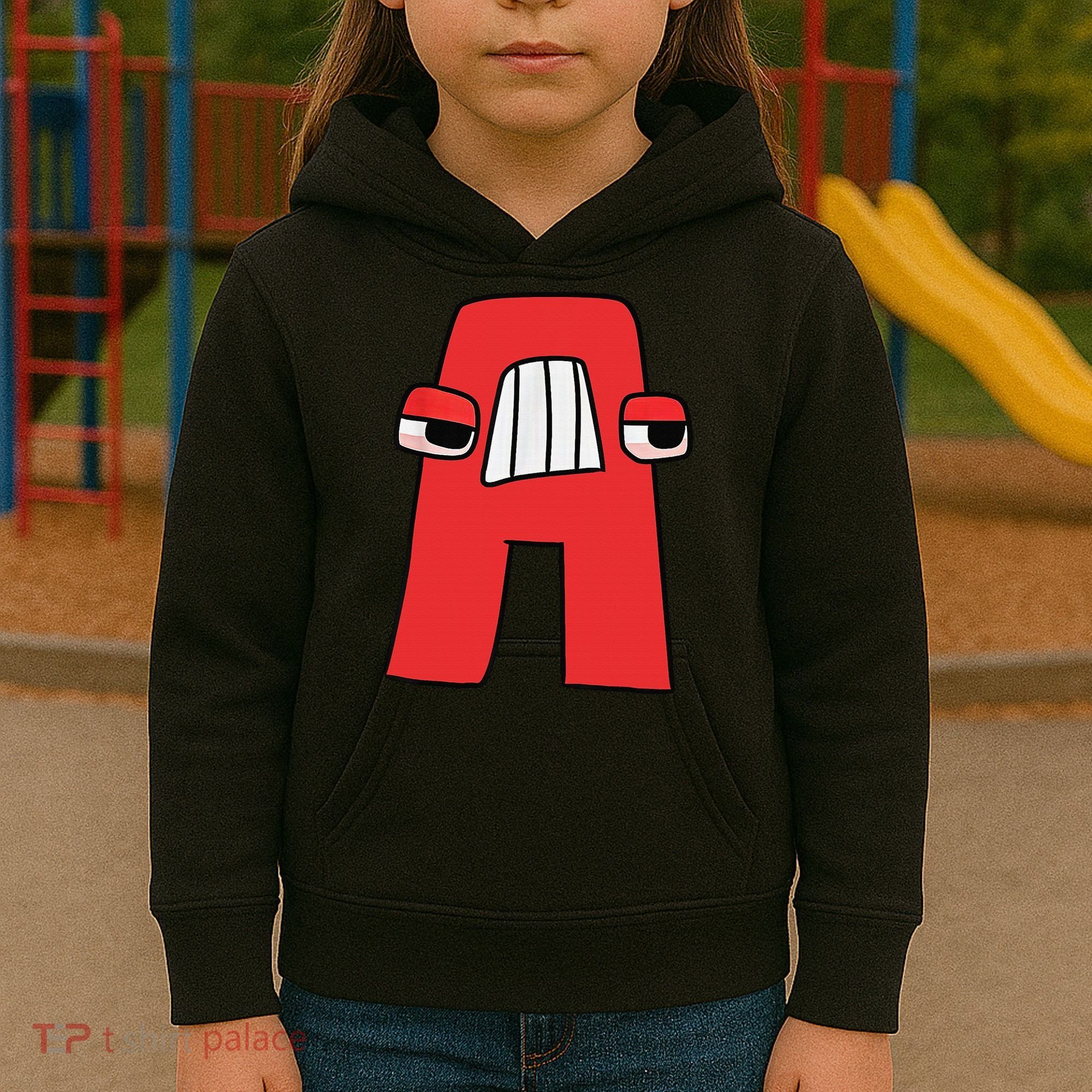 Villain Letter Abc Costume Boys Matching Evil Alphabet Lore Kids Hoodie