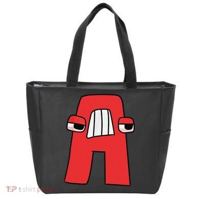 Villain Letter Abc Costume Boys Matching Evil Alphabet Lore Tote Bag