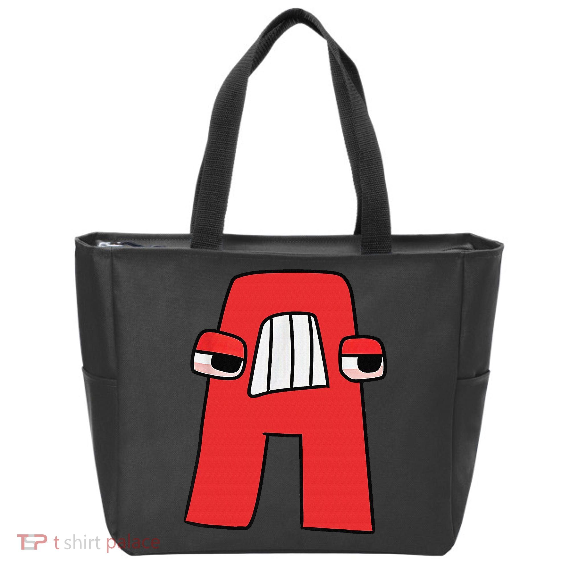 Villain Letter Abc Costume Boys Matching Evil Alphabet Lore Tote Bag