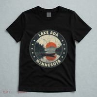 Vintage Lake Ada Minnesota Sunset T-Shirt thumb 5