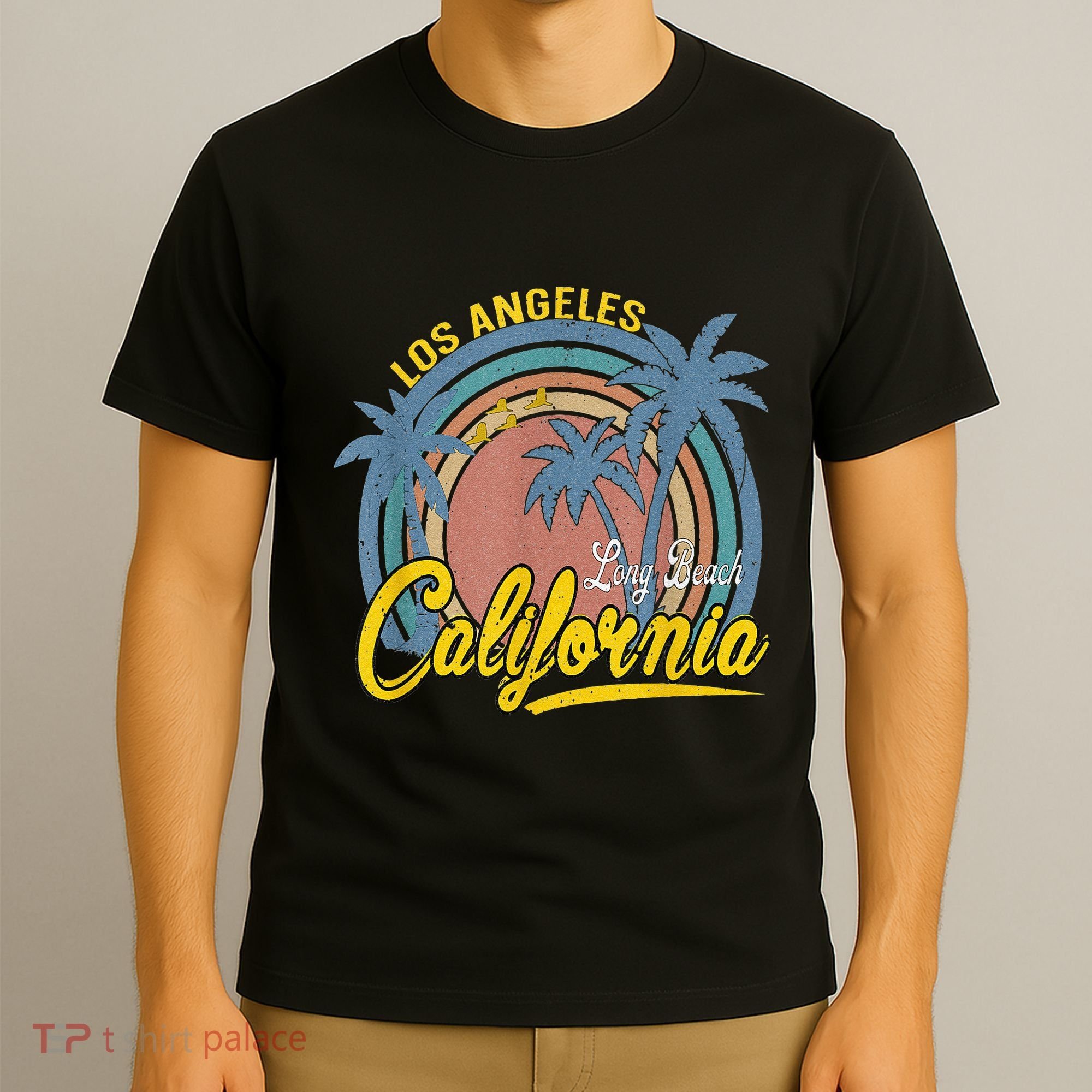 Vintage Los Angeles Long Beach California T-Shirt