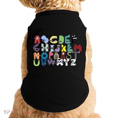 Villain Letter Abc Costumes Matching Evil Alphabet Lore Doggie Tank
