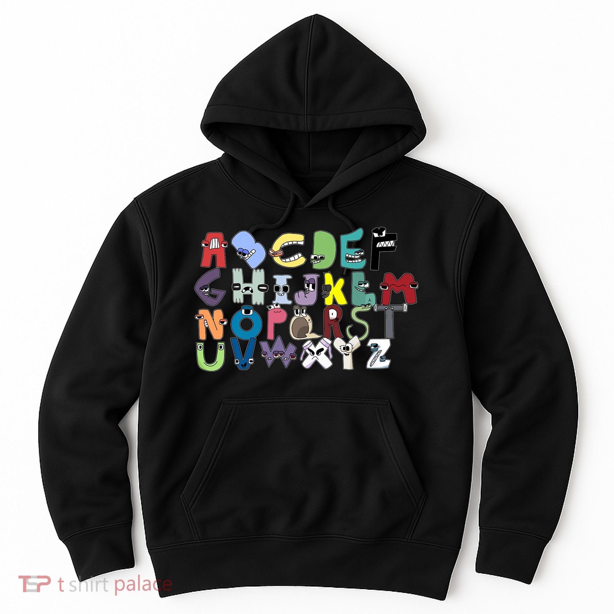 Villain Letter Abc Costumes Matching Evil Alphabet Lore Hoodie