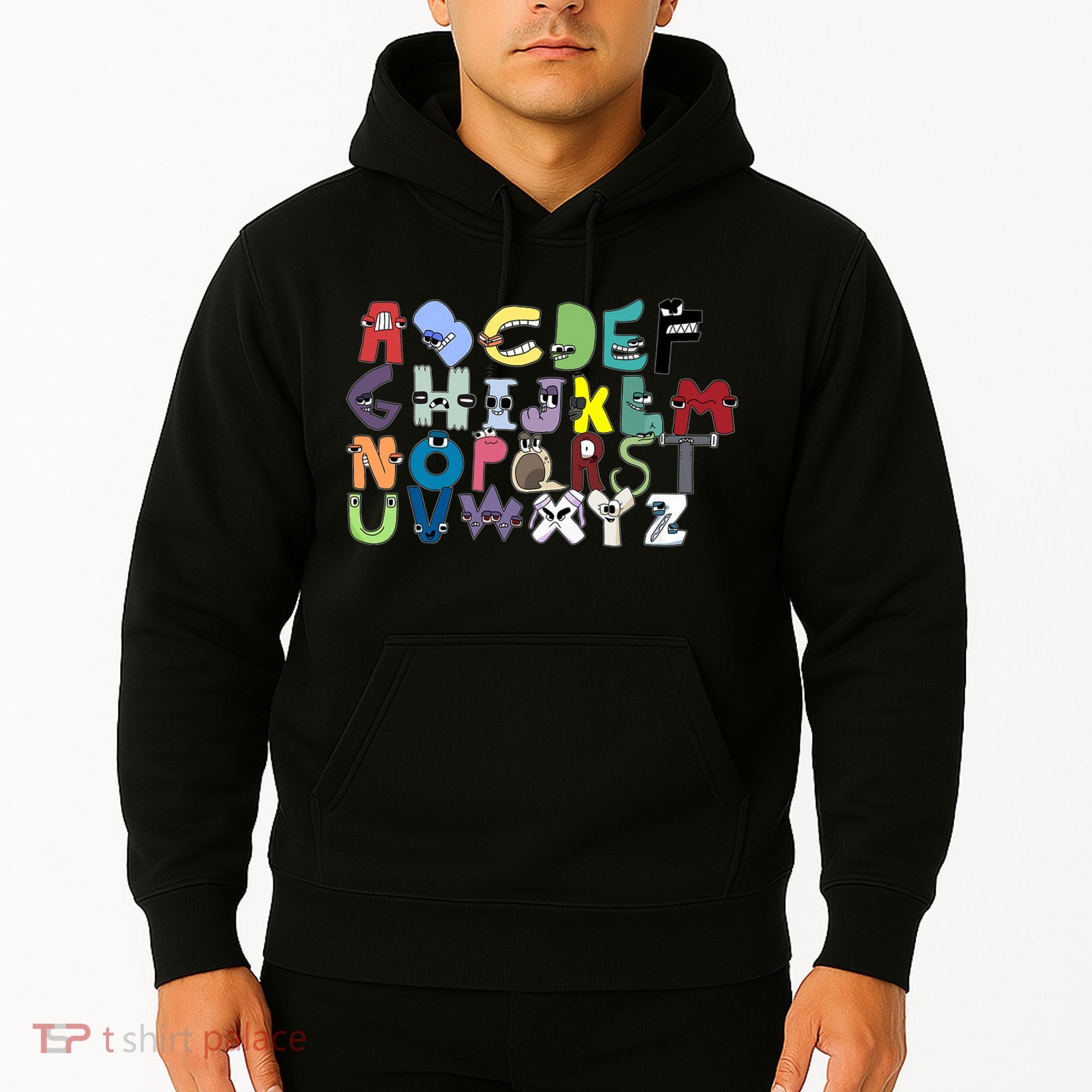 Villain Letter Abc Costumes Matching Evil Alphabet Lore Hoodie