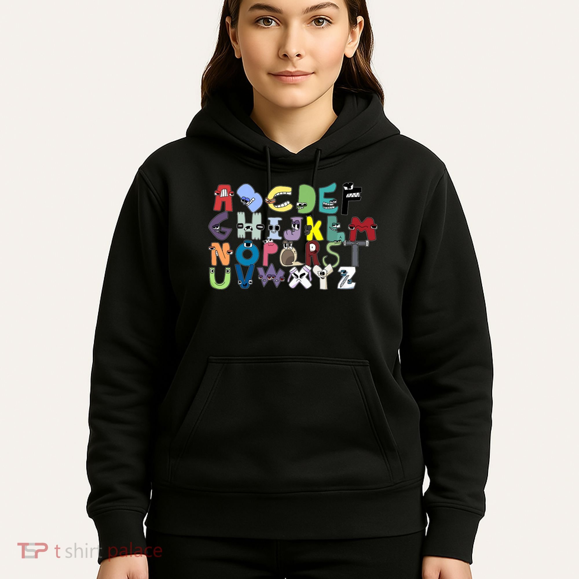 Villain Letter Abc Costumes Matching Evil Alphabet Lore Hoodie