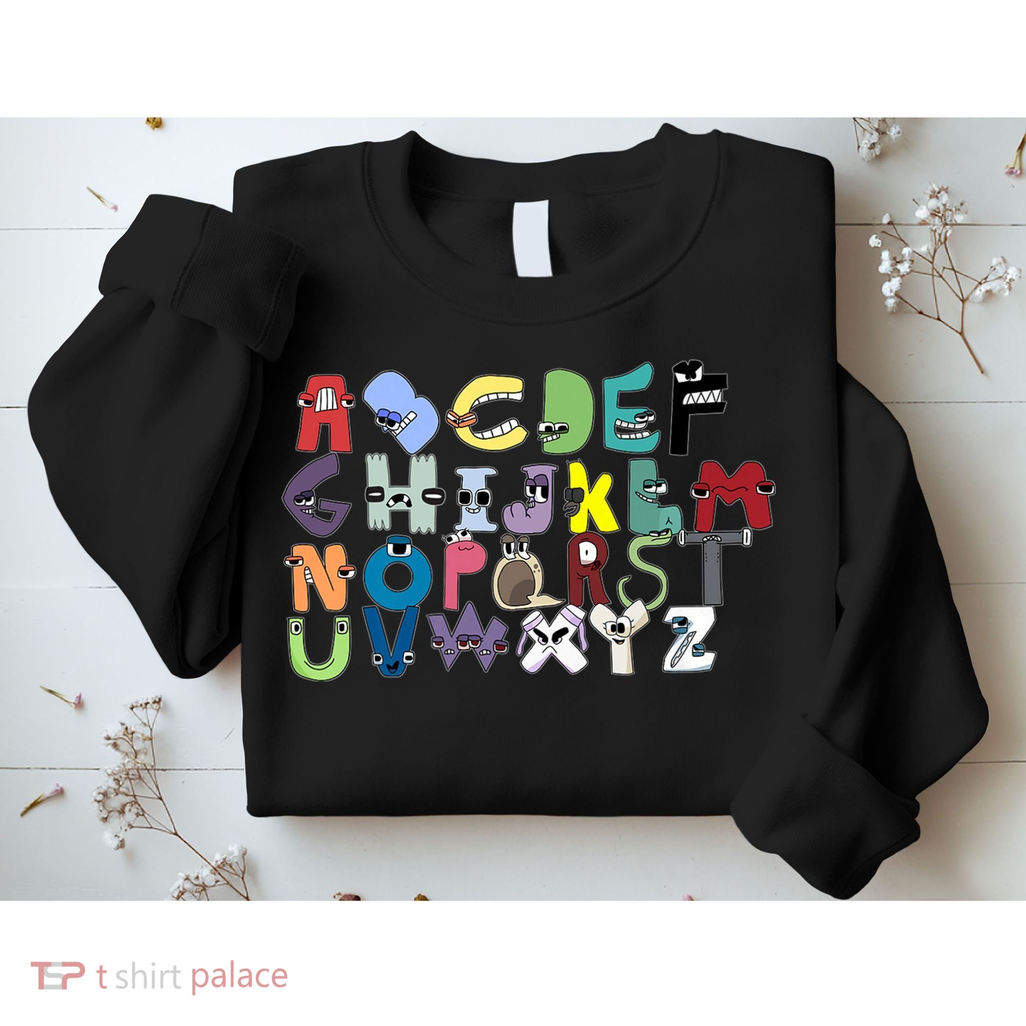 Villain Letter Abc Costumes Matching Evil Alphabet Lore Sweatshirt