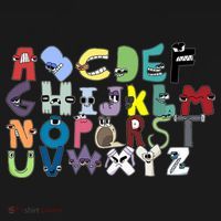 Villain Letter Abc Costumes Matching Evil Alphabet Lore Sweatshirt thumb 3