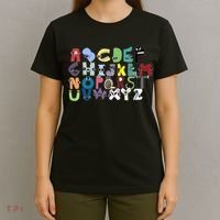 Villain Letter Abc Costumes Matching Evil Alphabet Lore T-Shirt thumb 4