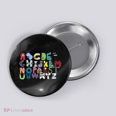 Villain Letter Abc Costumes Matching Evil Alphabet Lore Button