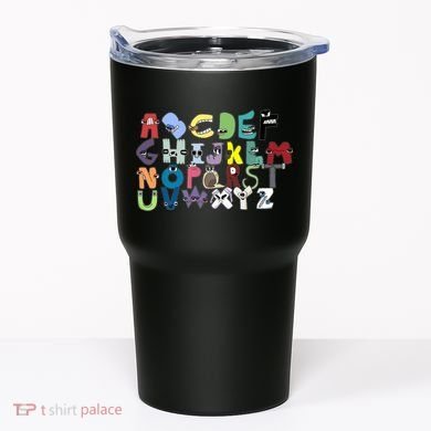 Villain Letter Abc Costumes Matching Evil Alphabet Lore Tumbler