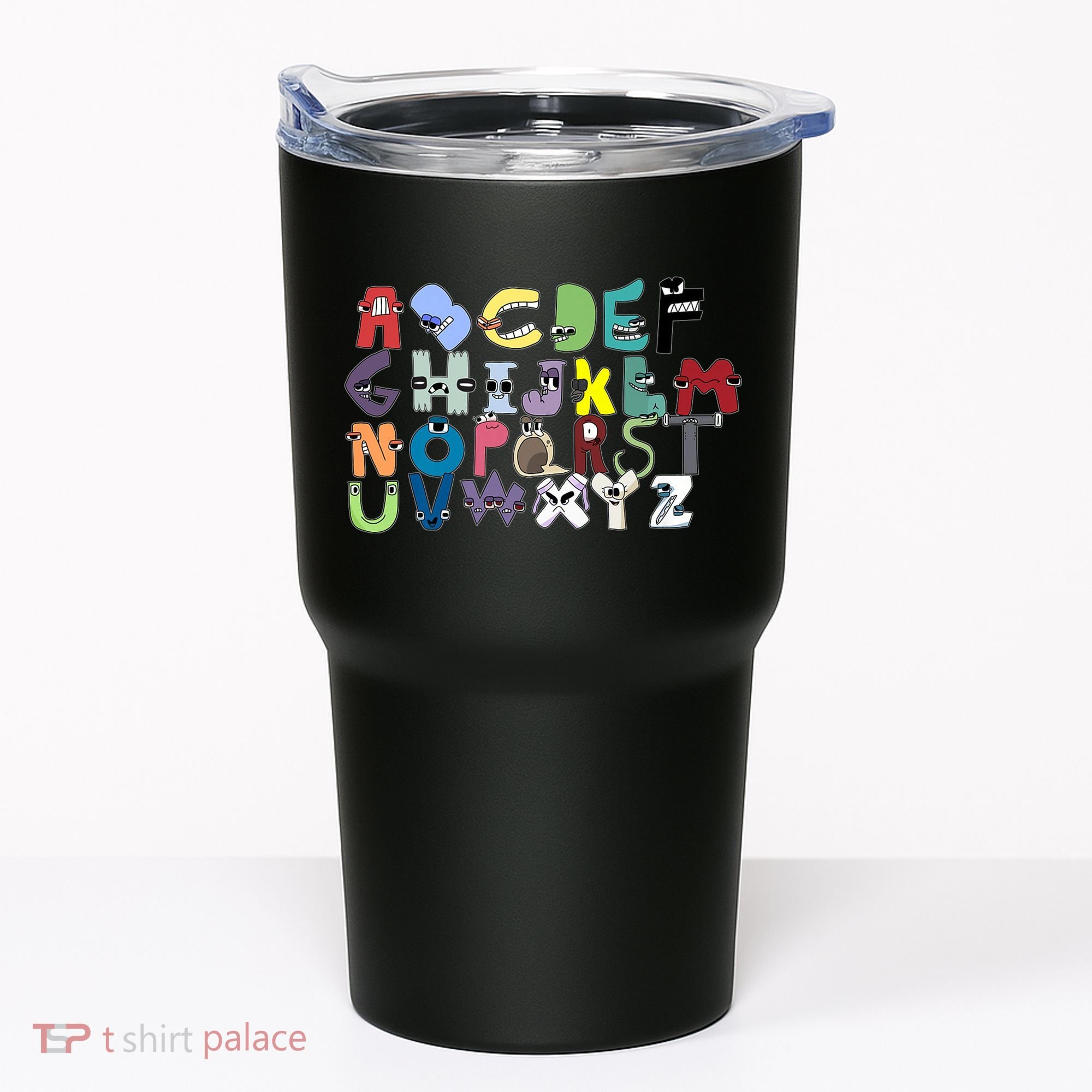 Villain Letter Abc Costumes Matching Evil Alphabet Lore Tumbler