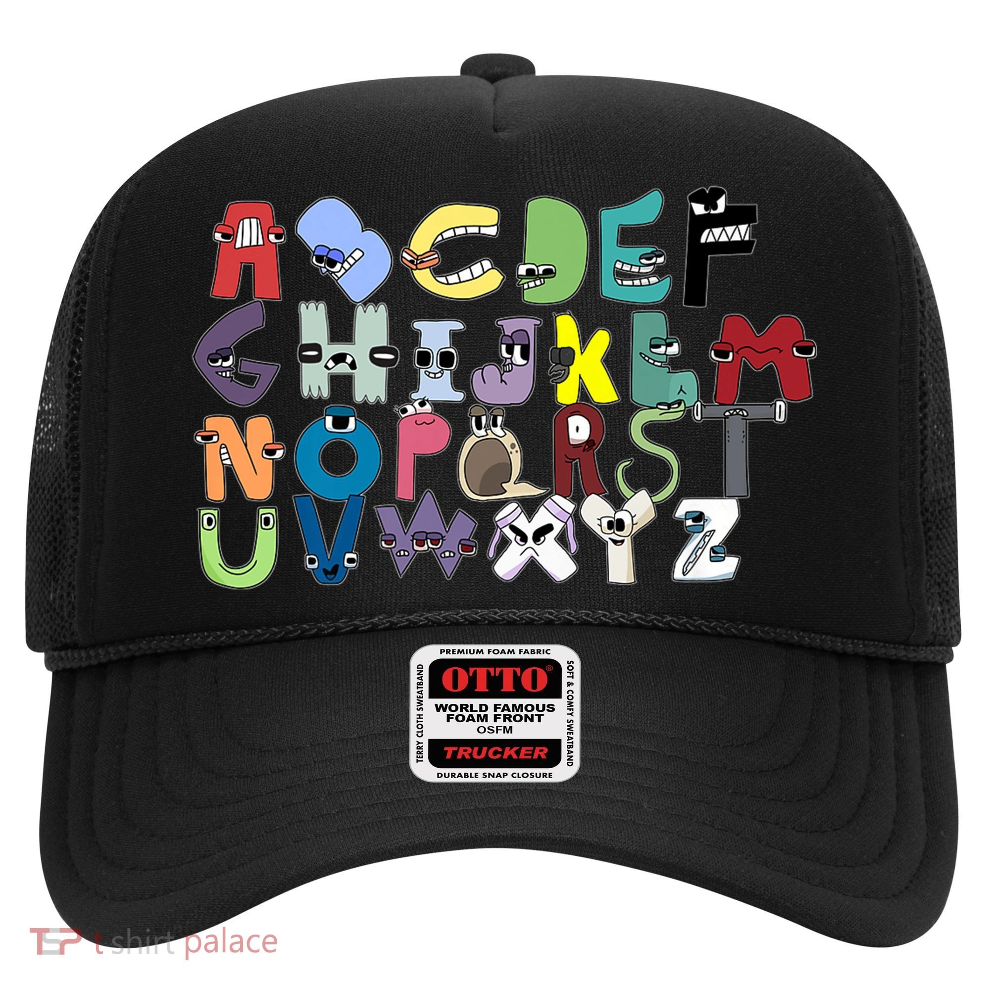 Villain Letter Abc Costumes Matching Evil Alphabet Lore Hat