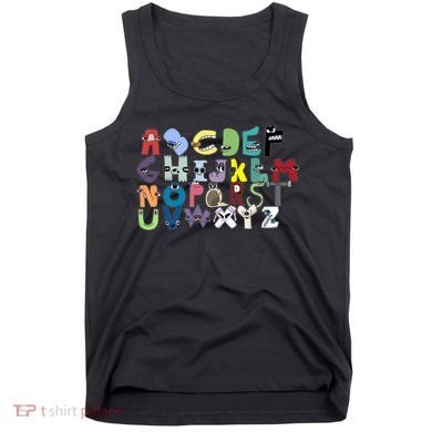 Villain Letter Abc Costumes Matching Evil Alphabet Lore Tank Top