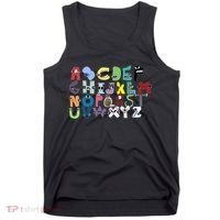 Villain Letter Abc Costumes Matching Evil Alphabet Lore Tank Top thumb 0