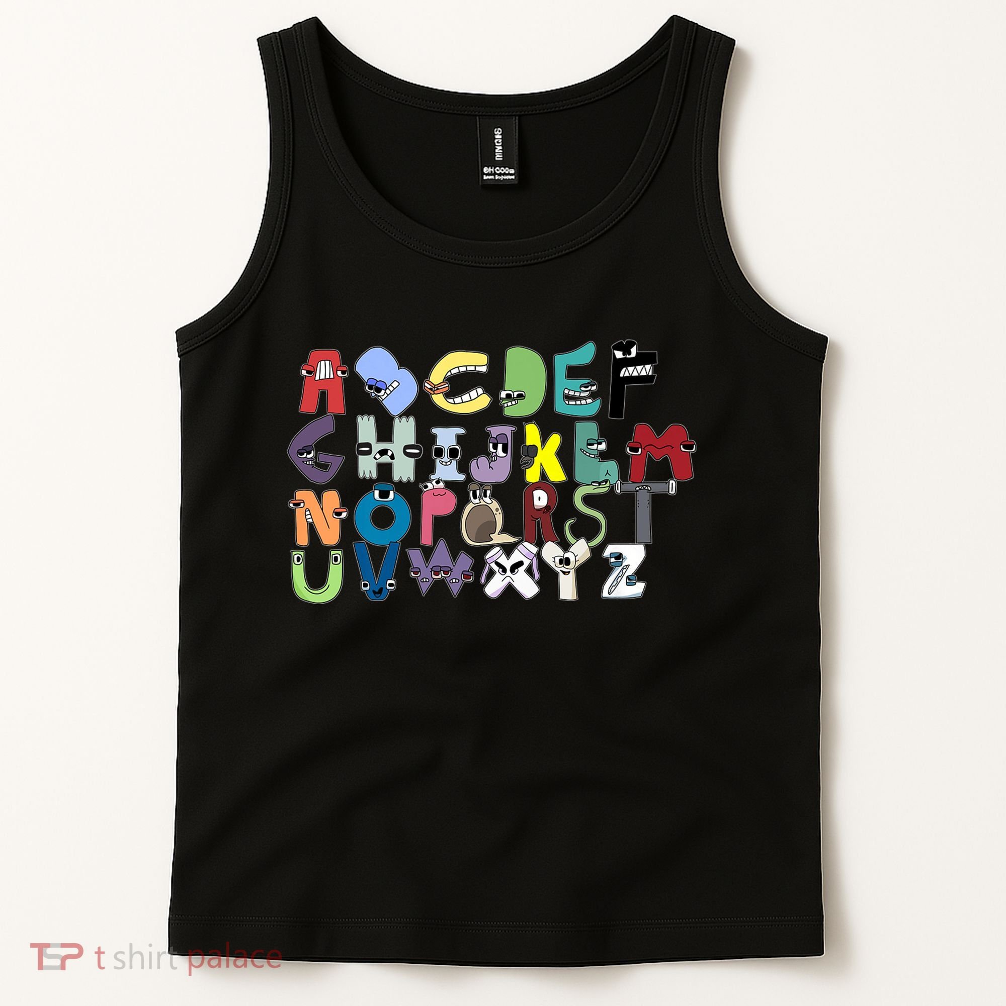 Villain Letter Abc Costumes Matching Evil Alphabet Lore Tank Top
