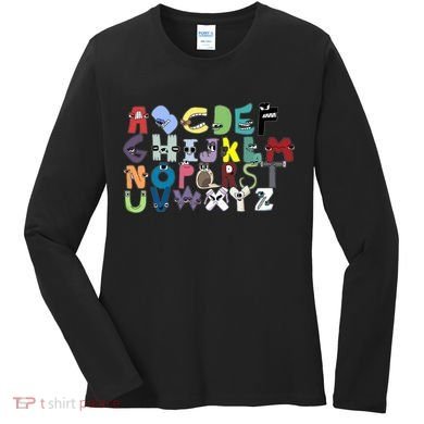 Villain Letter Abc Costumes Matching Evil Alphabet Lore Women's Long Sleeve Shirt