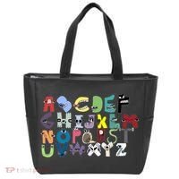 Villain Letter Abc Costumes Matching Evil Alphabet Lore Tote Bag thumb 0
