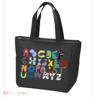 Villain Letter Abc Costumes Matching Evil Alphabet Lore Tote Bag thumb 3