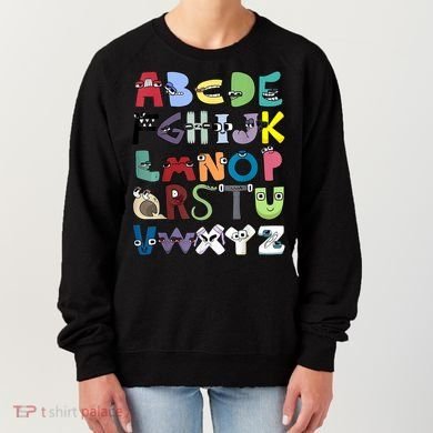 Villain Letter Abc Costume Boys Matching Evil Alphabet Lore Women's Sweatshirt
