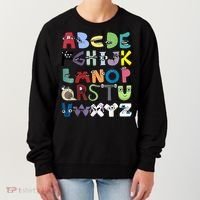 Villain Letter Abc Costume Boys Matching Evil Alphabet Lore Women's Sweatshirt thumb 0