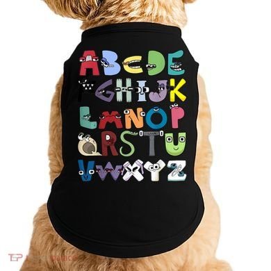 Villain Letter Abc Costume Boys Matching Evil Alphabet Lore Doggie Tank