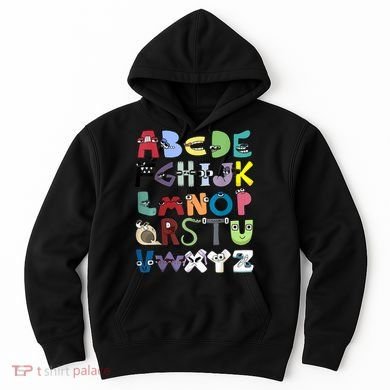 Villain Letter Abc Costume Boys Matching Evil Alphabet Lore Hoodie
