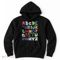 Villain Letter Abc Costume Boys Matching Evil Alphabet Lore Hoodie thumb 0