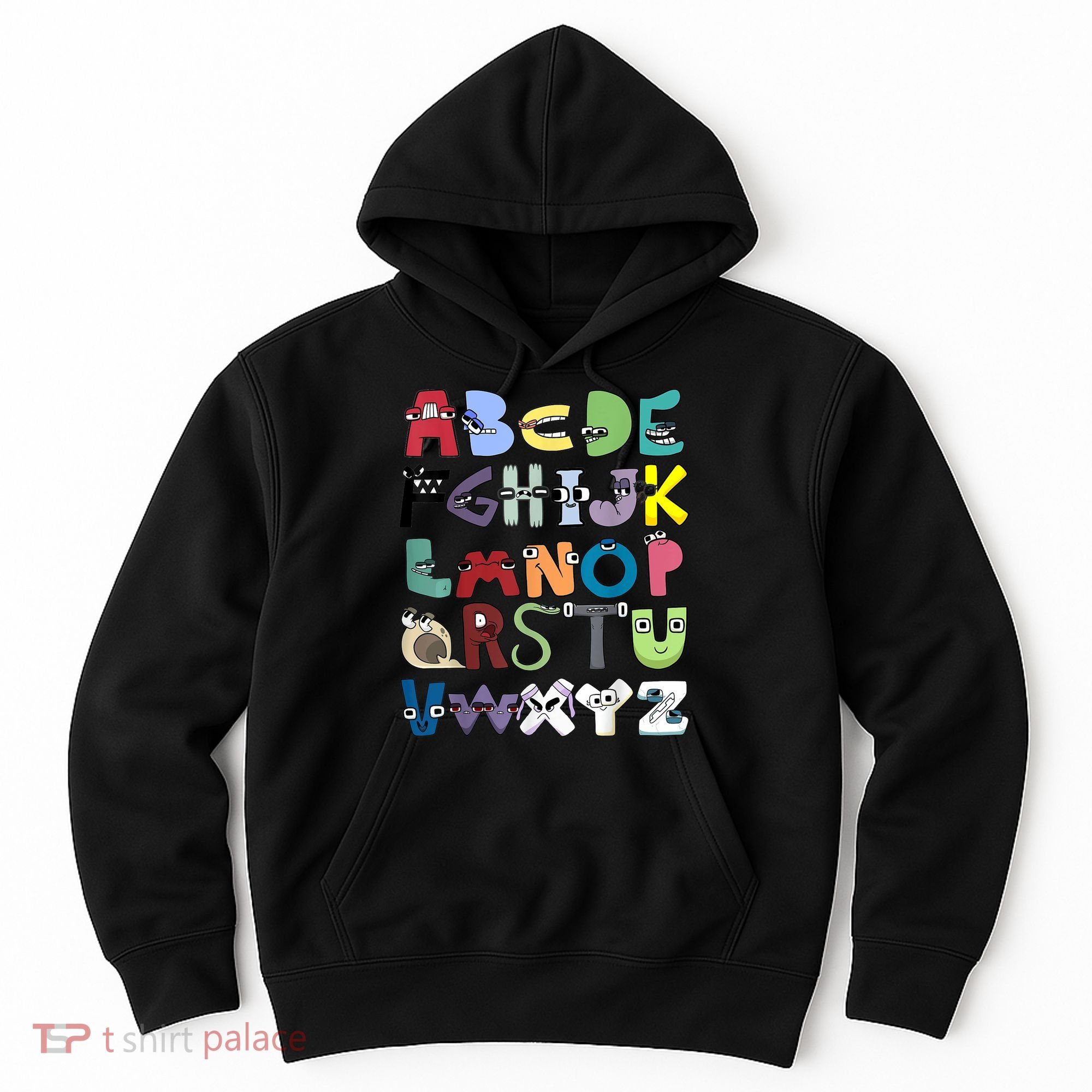 Villain Letter Abc Costume Boys Matching Evil Alphabet Lore Hoodie