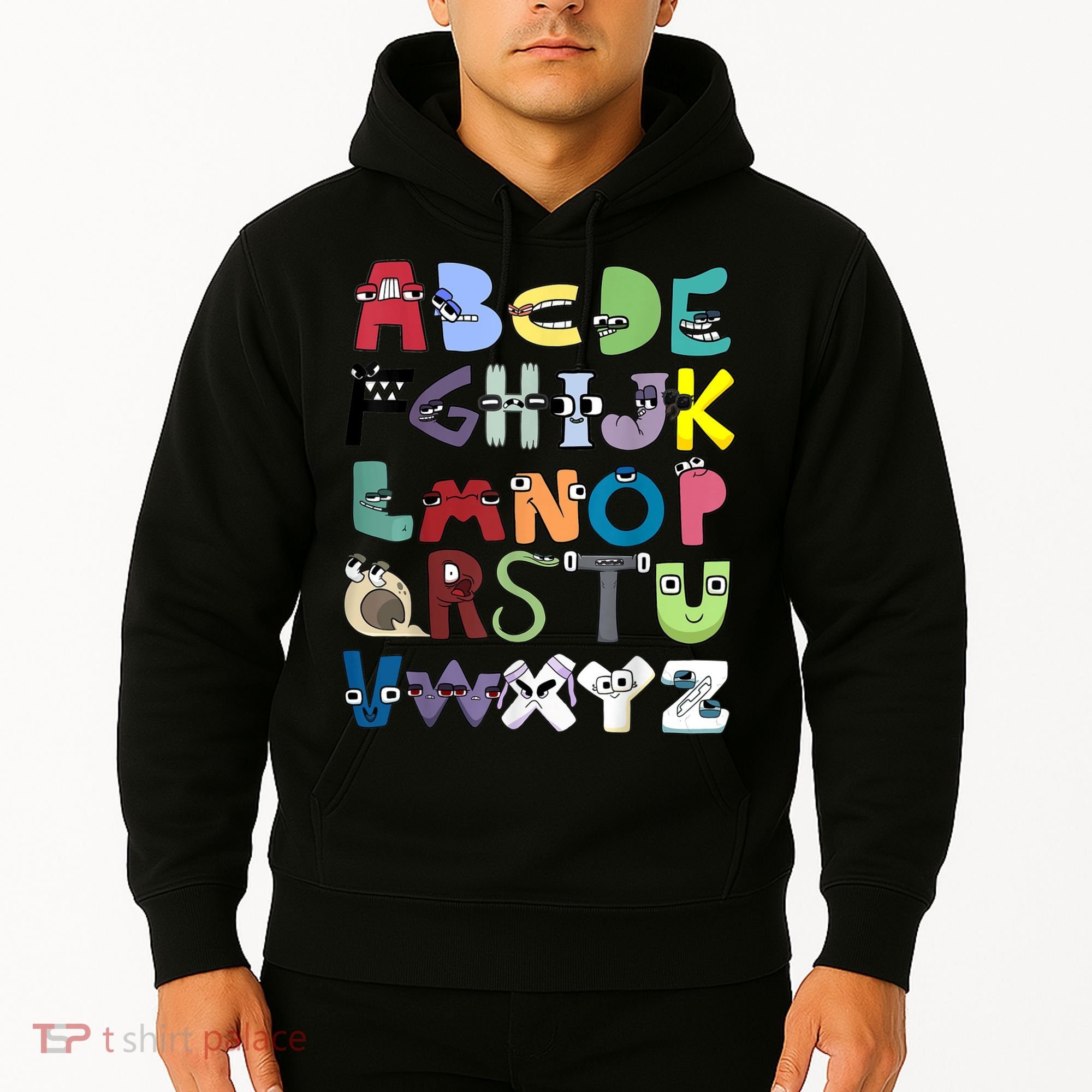 Villain Letter Abc Costume Boys Matching Evil Alphabet Lore Hoodie
