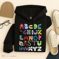 Villain Letter Abc Costume Boys Matching Evil Alphabet Lore Hoodie thumb 4