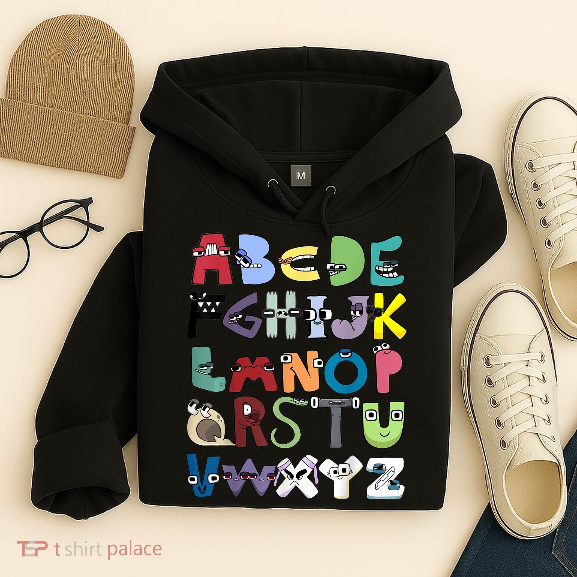 Villain Letter Abc Costume Boys Matching Evil Alphabet Lore Hoodie