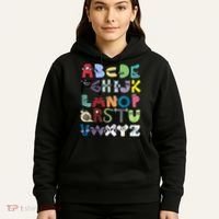 Villain Letter Abc Costume Boys Matching Evil Alphabet Lore Hoodie thumb 5