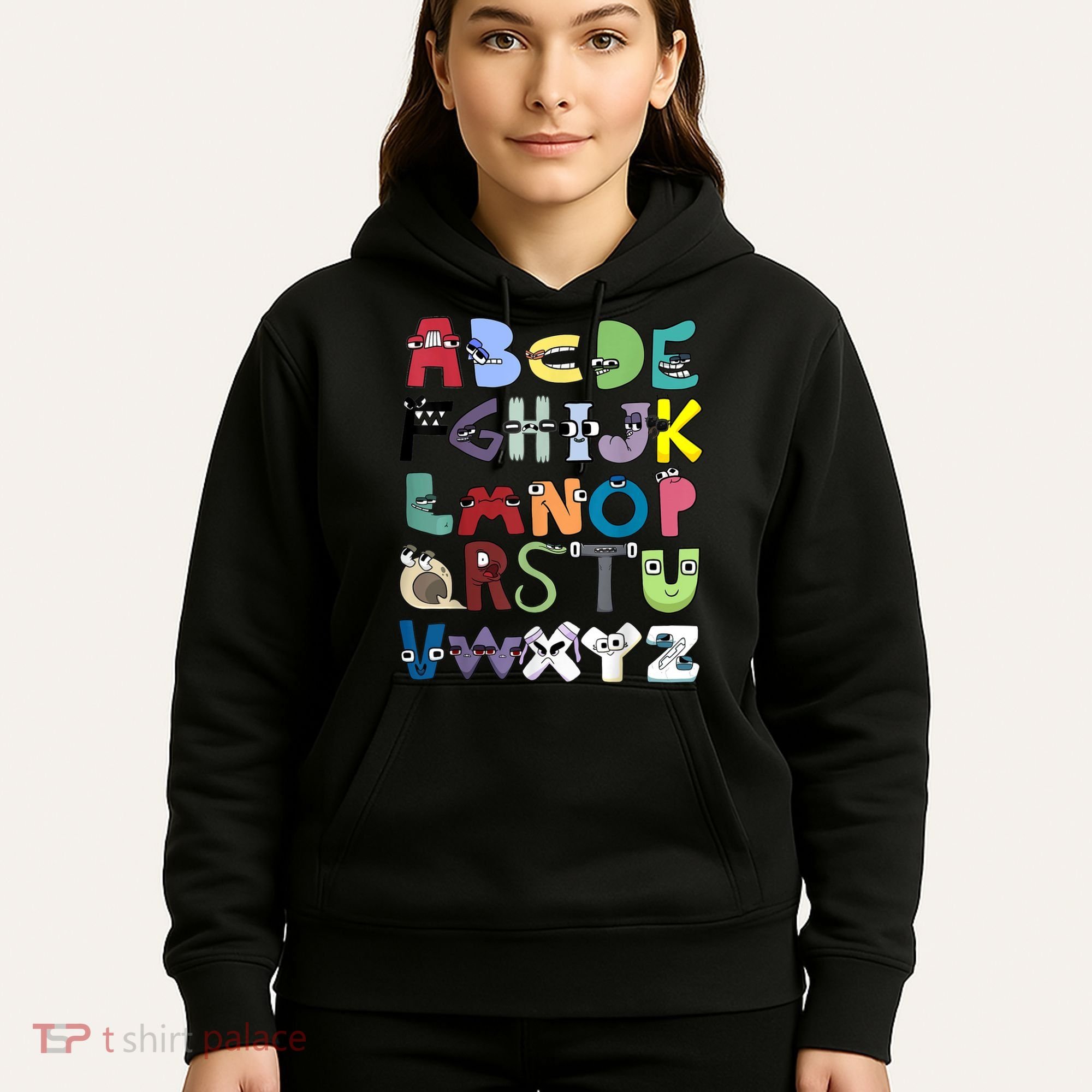 Villain Letter Abc Costume Boys Matching Evil Alphabet Lore Hoodie