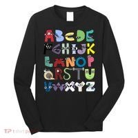 Villain Letter Abc Costume Boys Matching Evil Alphabet Lore Long Sleeve Shirt thumb 0